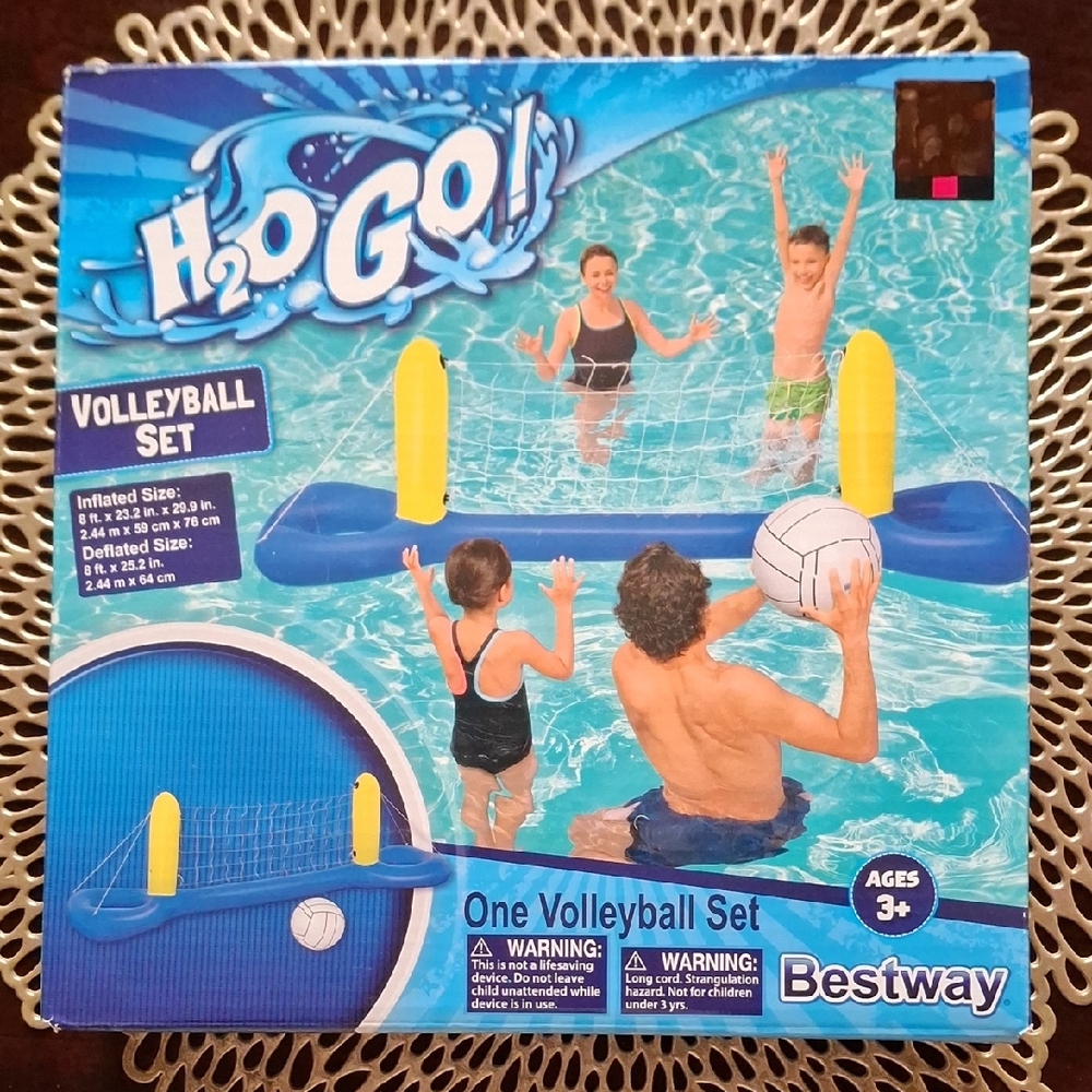 Blue Volleyball Set